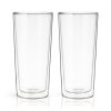 Double Walled Pint Glasses by True