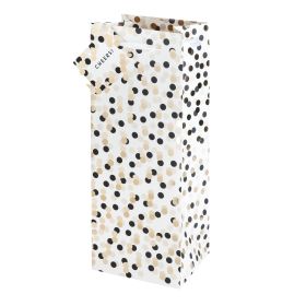 Tuxedo Dots Liquor and Champagne Bag