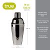 18oz Gunmetal Shaker by True