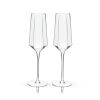 Seneca Stemmed Champagne Flute by Viski