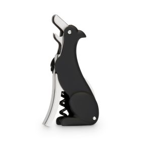 Buddy the Bordeaux Collie Black Dog Corkscrew by TrueZoo