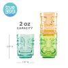 Tiki Trio™ Shot Glasses, Set of 3 by TrueZoo