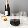 Faceted Crystal Wine Glasses by Viski®