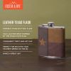 Leather Texas Flask by Foster & Rye™