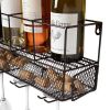 Wall Mounted Wire Wine Shelf and Cork Cage by True