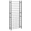 Wine Rack for 96 Bottles Black Iron