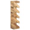 Wine Rack for 5 Bottles Solid Mango Wood