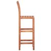 Bar Stools 4 pcs Solid Acacia Wood