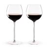 Linger Crystal Red Wine Glass Set by Twine