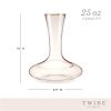 Rose Crystal Decanter by Twine