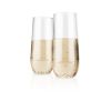 Flexi™: Stemless Champagne Flute Set