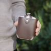 Stainless Steel Flask and Traveling Case by Viski®