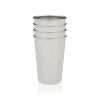 Stainless Steel Pint Cups, Set of 4 by True