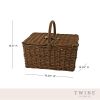 Cape Cod Wicker Picnic Basket by Twine®