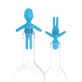 Bruce Bottle Stopper in Blue