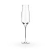 Angled Crystal Champagne Flutes by Viski®