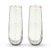 Starlight Stemless Champagne Flute Set by Twine®Starlight St