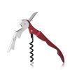 Truetap™: Double-Hinged Waiter's Corkscrew in Metallic Red