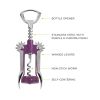 Soar Purple Winged Corkscrew by True