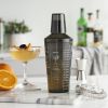 Smoke-Colored Plastic Cocktail Shaker with Recipes by True