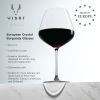 Reserve European Crystal Burgundy Glasses by Viski®