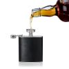 Monte Carlo™: 6 oz Faux Leather Flask