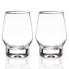 Heavy Base Crystal Whiskey Glasses 2ct by Viski