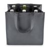 6 Bottle Grey Non Woven Tote by True