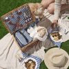 Newport Wicker Picnic Basket by Twine®