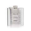 Full of Holiday Spirit Stainless Steel Flask