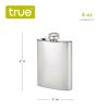 TrueFlask™: 4 oz Stainless Steel Flask