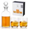 Modern Liquor Decanter & Tumblers by Viski