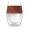 Wine FREEZE™ Cooling Cup in Wood Cup by HOST®