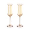 Tulip Champagne Flute in Amber by Twine Living