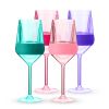 Wine FREEZE Stemmed  in Tinted Set (set of 4) by HOST®