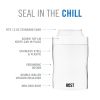 Stay-Chill Standard Can Cooler in Pearl White by HOST®