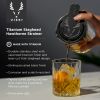 Titanium Staghead Strainer by Viski