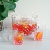 Admiral Punch Bowl with 8 Tumblers by Viski