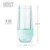 Champagne FREEZE™ in Seafoam Tint (set of 2) by HOST®