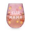 Fur Mama Stemless Wine Glass by Blush®