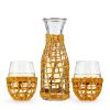 Island Carafe & Stemless Wine Glass Set by Twine Living®