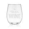 But First Wine Stemless Wine Glass