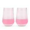 Wine FREEZE™ XL (set of 2) in Blush Tint by HOST®