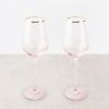 Rose 14 oz. Crystal White Wine Glass Set of 4 by TwineÂ®