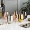 Gold Stemless Wine Glasses by Viski®