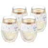 Wine FREEZE™ Cooling Cup in Marble Set of 4 by HOST