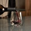 Alchemi Double-Walled Aerating Wine Glass by Viski