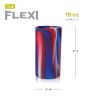 Flexi Tie Dye Silicone Highball Tumblers 2ct by True