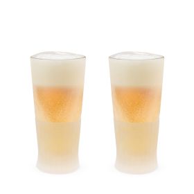 Glass FREEZE™ Beer Glass (set of two) by HOST®