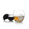 Glacier Rocks® 4-Piece Ice Ball Mold and Tumbler Set by Visk